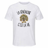T-shirt de Sport Homme La généalogie c'est la vie