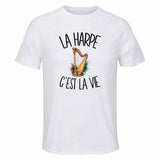 T-shirt de Sport Homme La harpe c'est la vie