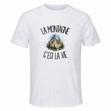 T-shirt de Sport Homme La montagne c'est la vie