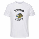T-shirt de Sport Homme La Normandie c'est la vie