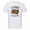 T-shirt de Sport Homme La plancha c'est la vie