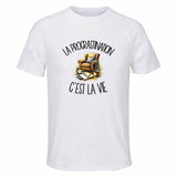 T-shirt de Sport Homme La procrastination c'est la vie