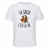 T-shirt de Sport Homme La salsa c'est la vie