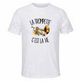 T-shirt de Sport Homme La trompette c'est la vie