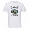 T-shirt de Sport Homme La vanlife c'est la vie