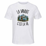 T-shirt de Sport Homme La vanlife c'est la vie