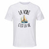 T-shirt de Sport Homme La voile c'est la vie