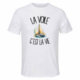T-shirt de Sport Homme La voile c'est la vie