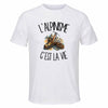 T-shirt de Sport Homme L'alpinisme c'est la vie