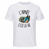 T-shirt de Sport Homme L'apnée c'est la vie