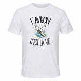 T-shirt de Sport Homme L'aviron c'est la vie