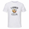 T-shirt de Sport Homme Le badminton c'est la vie