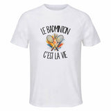T-shirt de Sport Homme Le badminton c'est la vie
