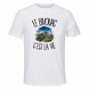 T-shirt de Sport Homme Le bivouac c'est la vie