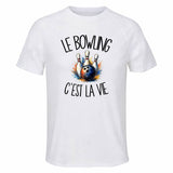 T-shirt de Sport Homme Le bowling c'est la vie