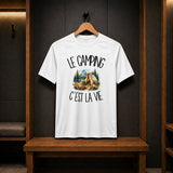 T-shirt de Sport Homme Le camping c'est la vie