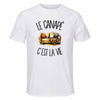 T-shirt de Sport Homme Le canapé c'est la vie