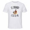 T-shirt de Sport Homme Le canard c'est la vie