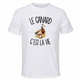 T-shirt de Sport Homme Le canard c'est la vie