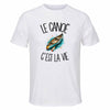 T-shirt de Sport Homme Le canoë c'est la vie