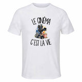 T-shirt de Sport Homme Le cinéma c'est la vie