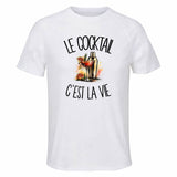 T-shirt de Sport Homme Le cocktail c'est la vie