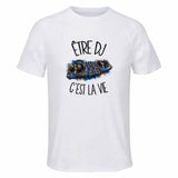 T-shirt de Sport Homme Être DJ c'est la vie