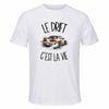 T-shirt de Sport Homme Le drift c'est la vie