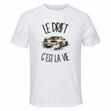 T-shirt de Sport Homme Le drift c'est la vie