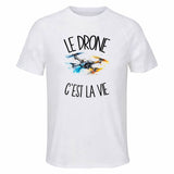 T-shirt de Sport Homme Le drone c'est la vie