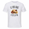 T-shirt de Sport Homme Le foie gras c'est la vie