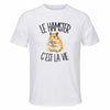 T-shirt de Sport Homme Le hamster c'est la vie