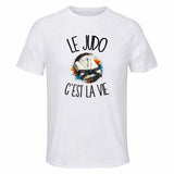 T-shirt de Sport Homme Le judo c'est la vie