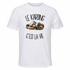 T-shirt de Sport Homme Le karting c'est la vie