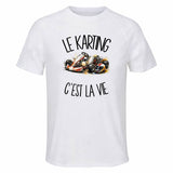 T-shirt de Sport Homme Le karting c'est la vie