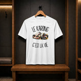 T-shirt de Sport Homme Le karting c'est la vie