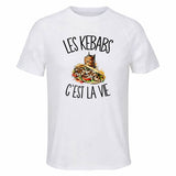 T-shirt de Sport Homme Les kebabs c'est la vie