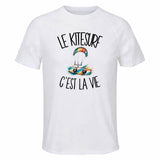 T-shirt de Sport Homme Le kitesurf c'est la vie