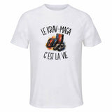 T-shirt de Sport Homme Le krav-maga c'est la vie