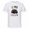 T-shirt de Sport Homme Le MMA c'est la vie
