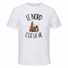 T-shirt de Sport Homme Le Nord c'est la vie
