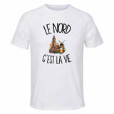 T-shirt de Sport Homme Le Nord c'est la vie