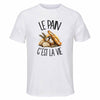 T-shirt de Sport Homme Le pain c'est la vie