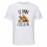 T-shirt de Sport Homme Le pain c'est la vie