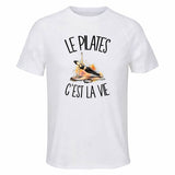 T-shirt de Sport Homme Le pilates c'est la vie