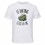 T-shirt de Sport Homme Le rafting c'est la vie