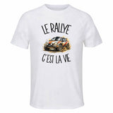 T-shirt de Sport Homme Le rallye c'est la vie