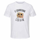 T-shirt de Sport Homme Le scrapbooking c'est la vie
