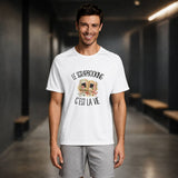 T-shirt de Sport Homme Le scrapbooking c'est la vie