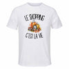 T-shirt de Sport Homme Le shopping c'est la vie